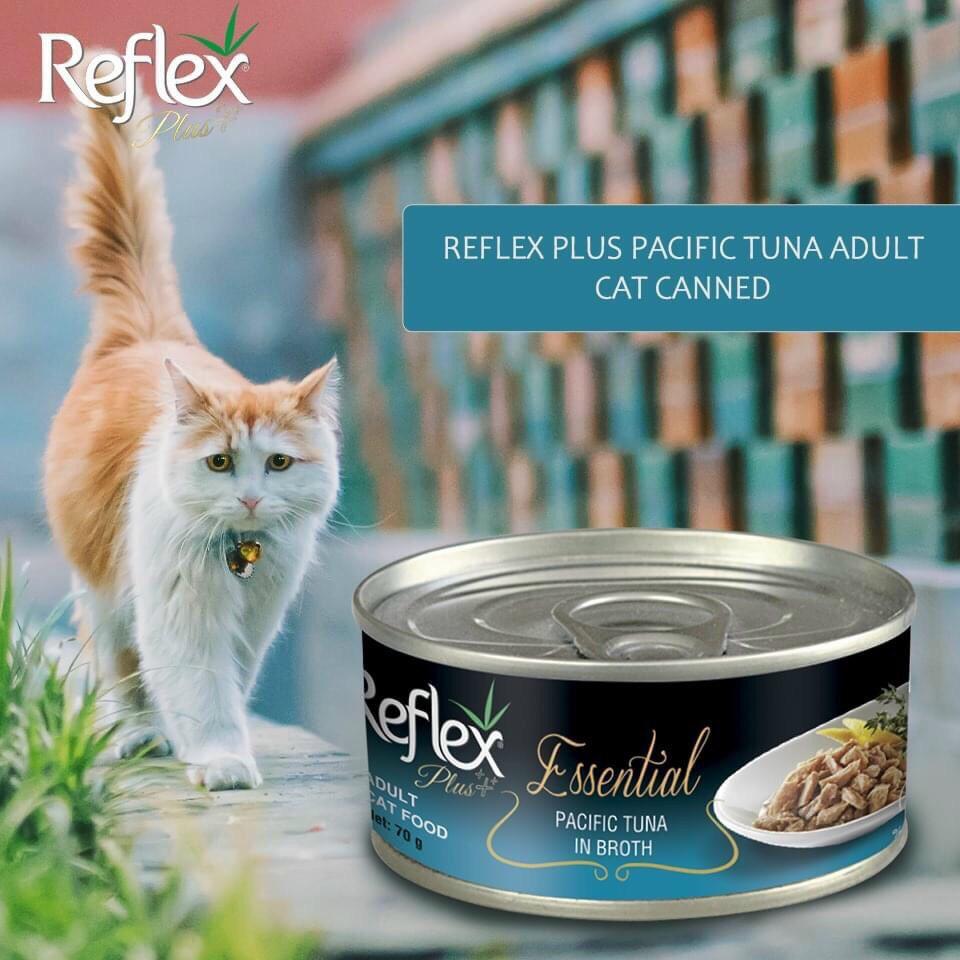 Reflex Plus Essential 70g Nhiều Vị, Pate Thịt Dinh Dưỡng Cho Mèo, Kích Thích Vị Giác, Giúp Mèo Ăn Nhiều Hơn,Tăng Cân
