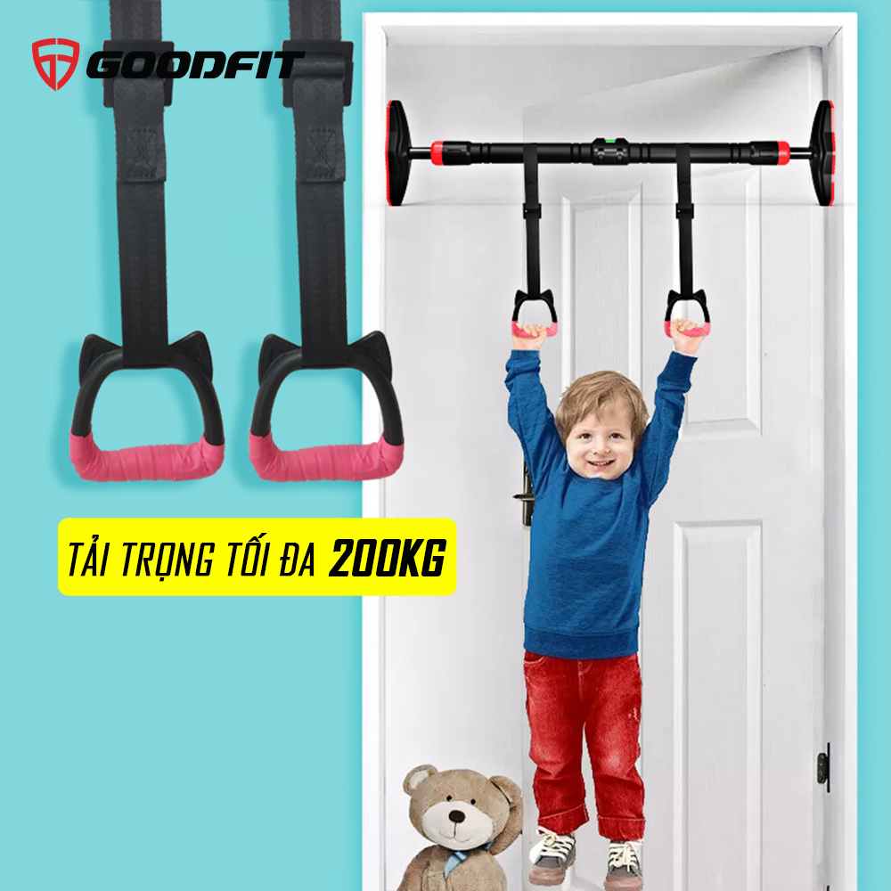 Bộ dây kháng lực hỗ trợ đu xà đơn cho trẻ em chính hãng GoodFit GF002E