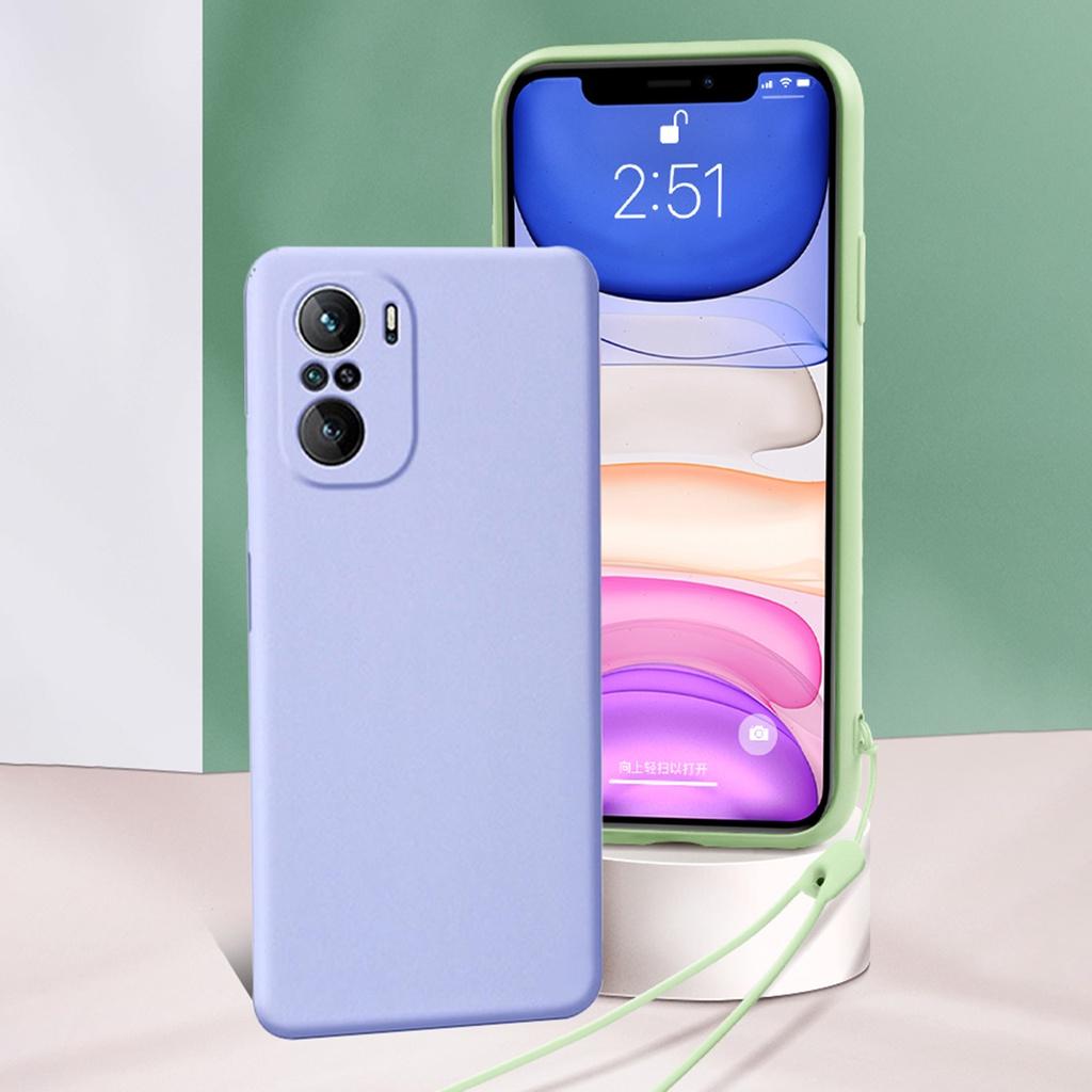 【ky】Anti-Scratch Full Protection Silicone Mobile Phone Case Cellphone Storage Shell Protector for Xiaomi POCO F3 Redmi K40/K40 Pro