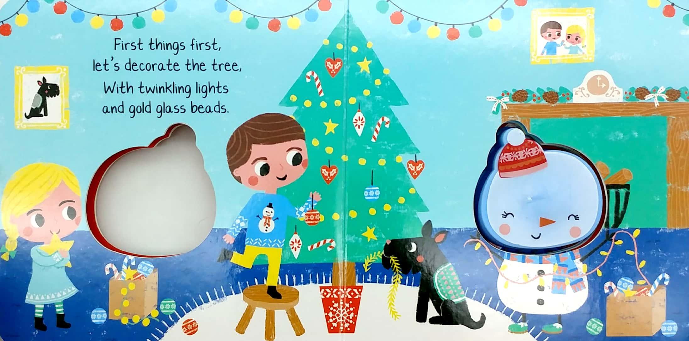 Xmas Silicon Squeaky Books - Snowman