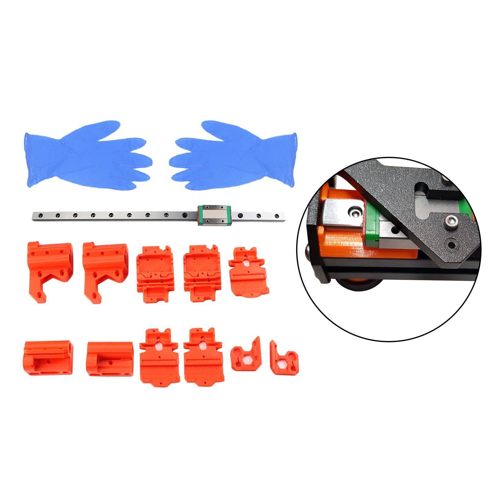 1Set X A-x-i-s Linear Rail Guide Support Kit for Prusa i3 mk3s Accessories