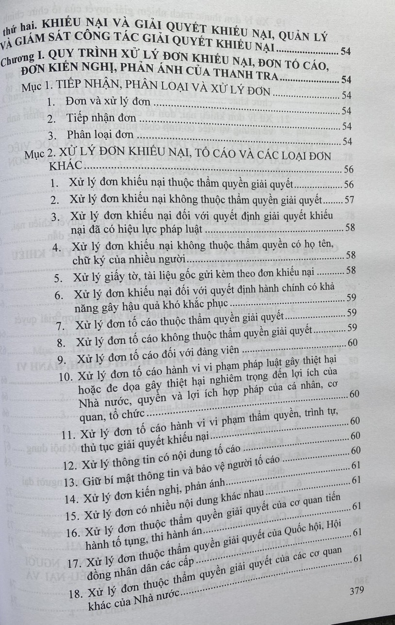 Luật Thanh Tra 2022  - Công Tác Tiếp Công Đan, Giải Quyết Khiếu Nại, Tố Cáo  và Phòng, Chống Tham Nhũng