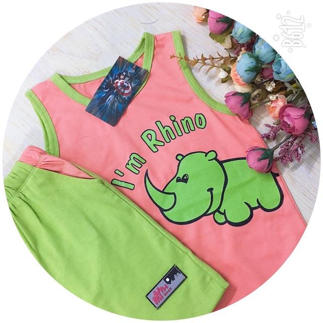 Bộ ba lỗ in hình thú đáng yêu Bo045