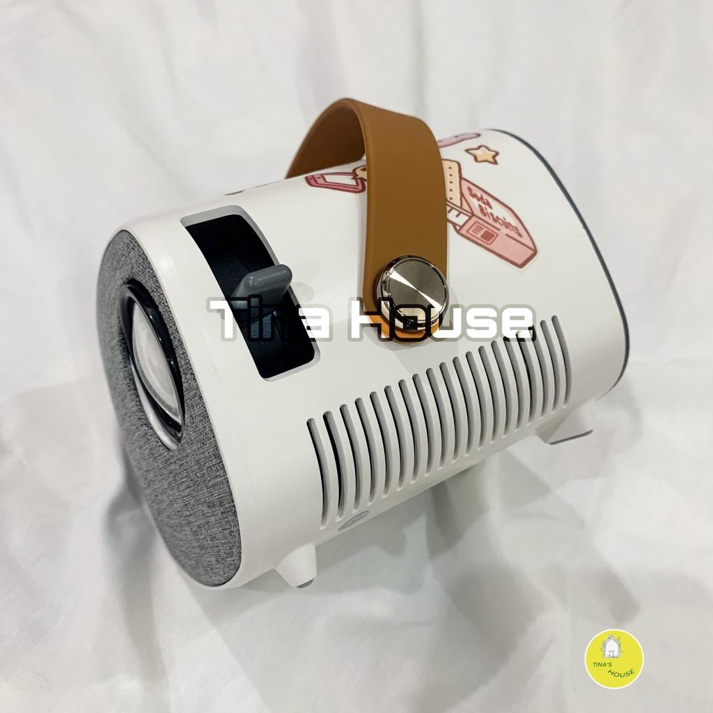Máy chiếu moonie giá rẻ tại nhà LED HD Mini Độ Phân Giải 1080p-