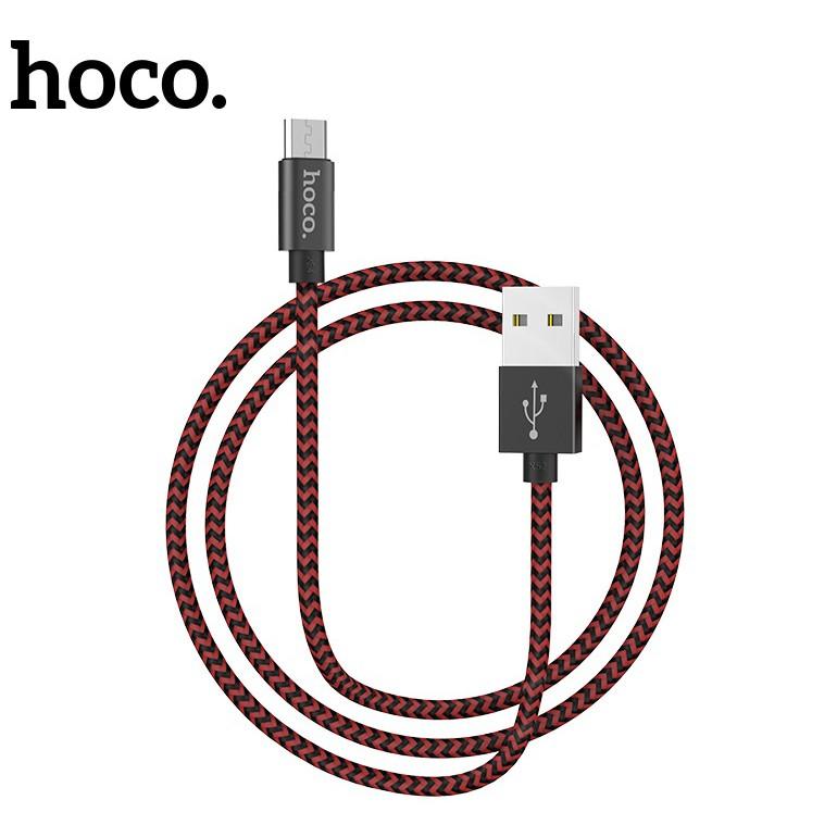 Cáp Sạc Nhanh Hoco X14 Max Micro USB 2M - Hàng Chính Hãng