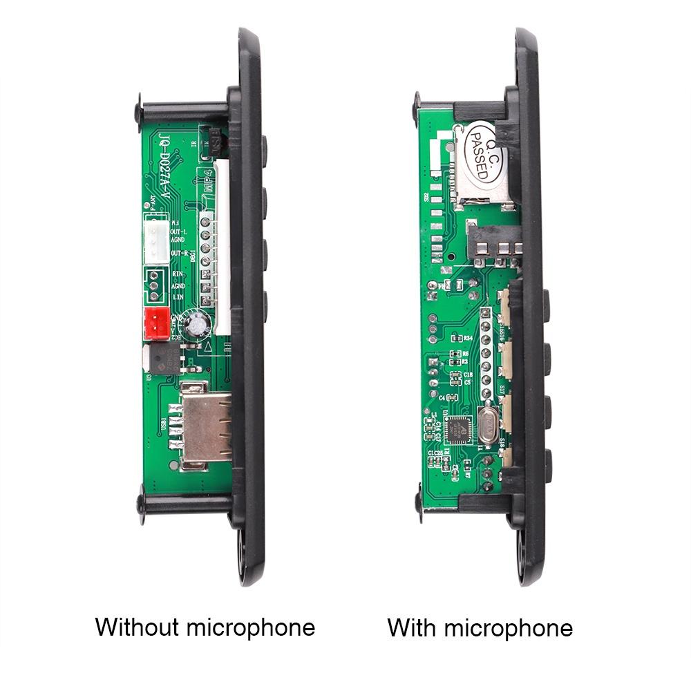 Bảng Mạch Giải Mã Âm Thanh Mp3 Wma Wav Dc 5v 12v Usb U Thẻ Tf Aux Fm Radio Mp3 Bluetooth