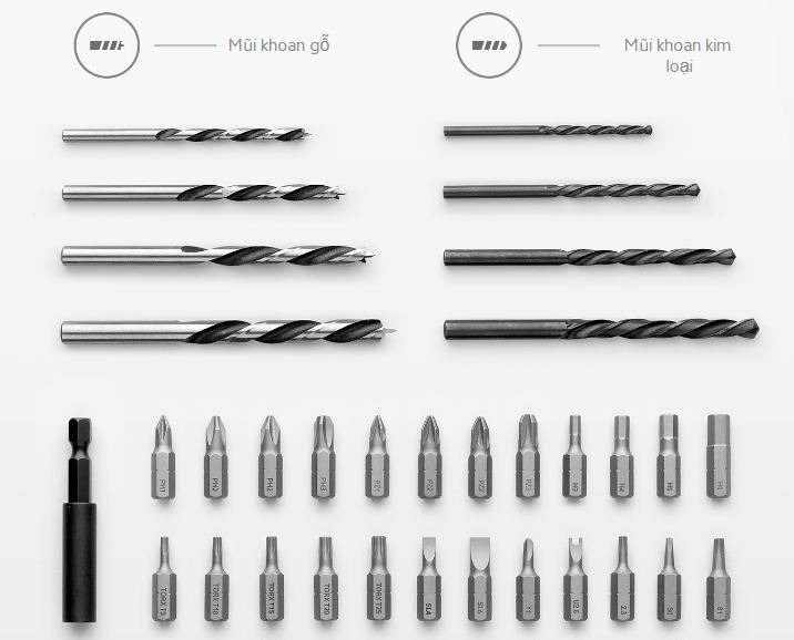 Máy bắn vít cầm tay Xiaomi 12V Max Brushless Cordless Drill - GiaPhucStore | Hàng Chính Hãng