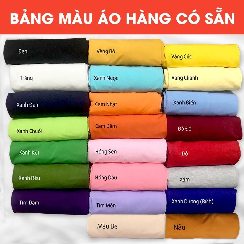 Áo thun tay lỡ nam nữ unisex trơn áo phông nhiều màu cổ tròn vải thun co dãn TTL01 - Sometimes