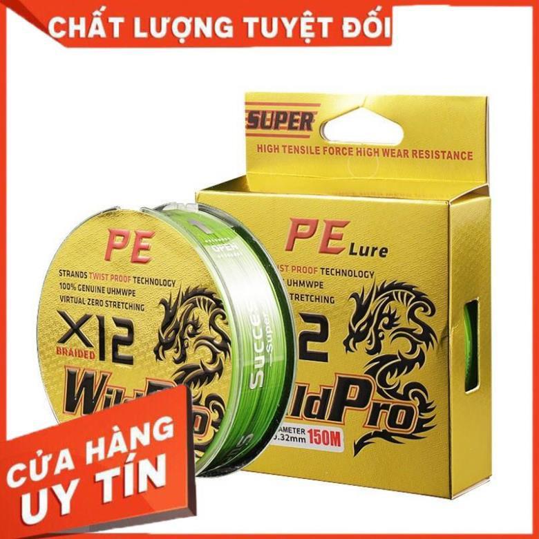 Dù Câu Cá PE Lure X12 WILD PRO Siêu Dai, Bền Bỉ..-SANAMI FISHING- Chuyên câu lure, câu đơn, câu lục,...