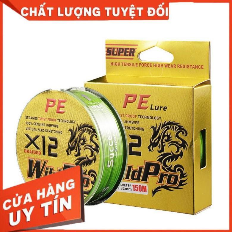 Dù Câu Cá PE Lure X12 WILD PRO Siêu Dai, Bền Bỉ..-SANAMI FISHING- Chuyên câu lure, câu đơn, câu lục