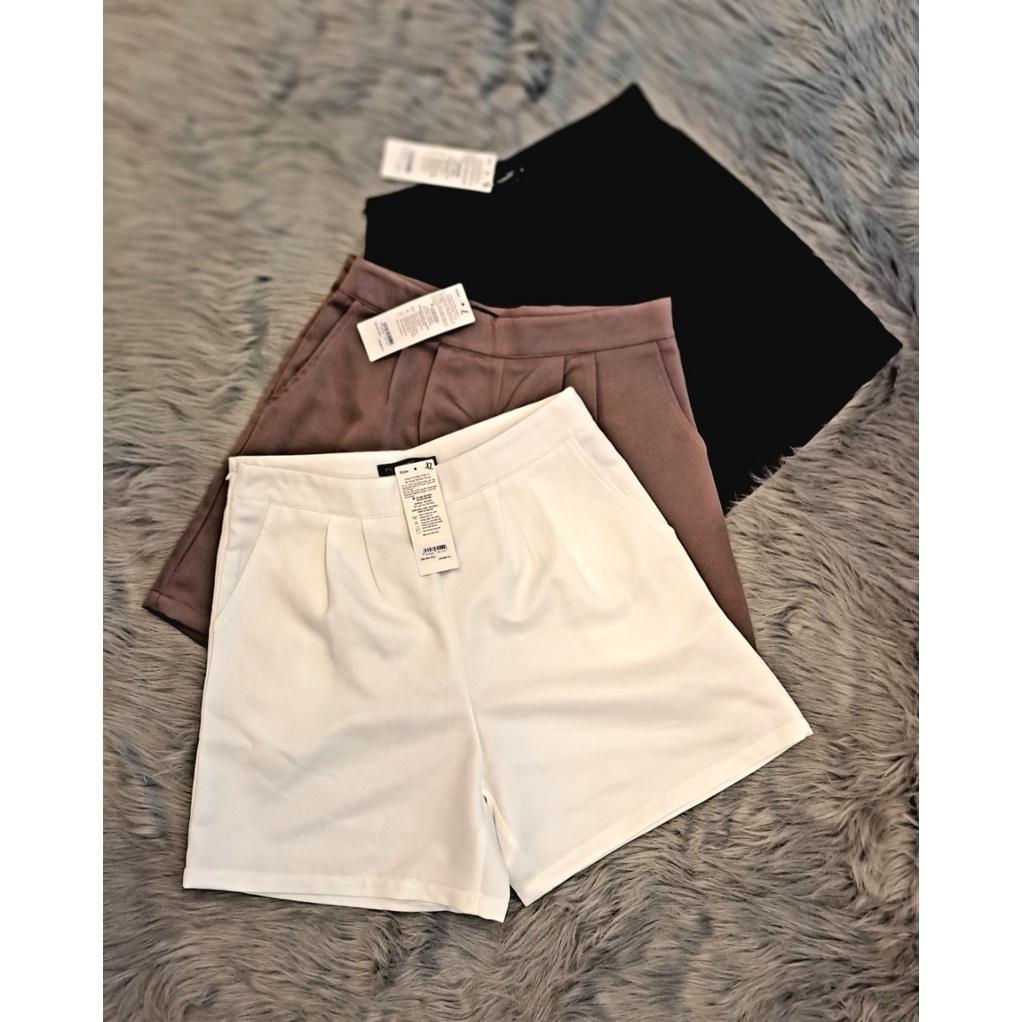 Quần short xếp ly - Quần short nữ đủ màu đủ size form siêu đep size S-M-L-XL