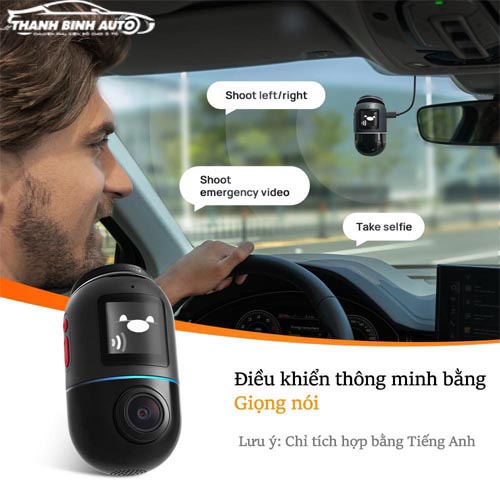Camera hành trình 70mai Dash Cam Omni X200 - Giám sát từ xa, quay 360