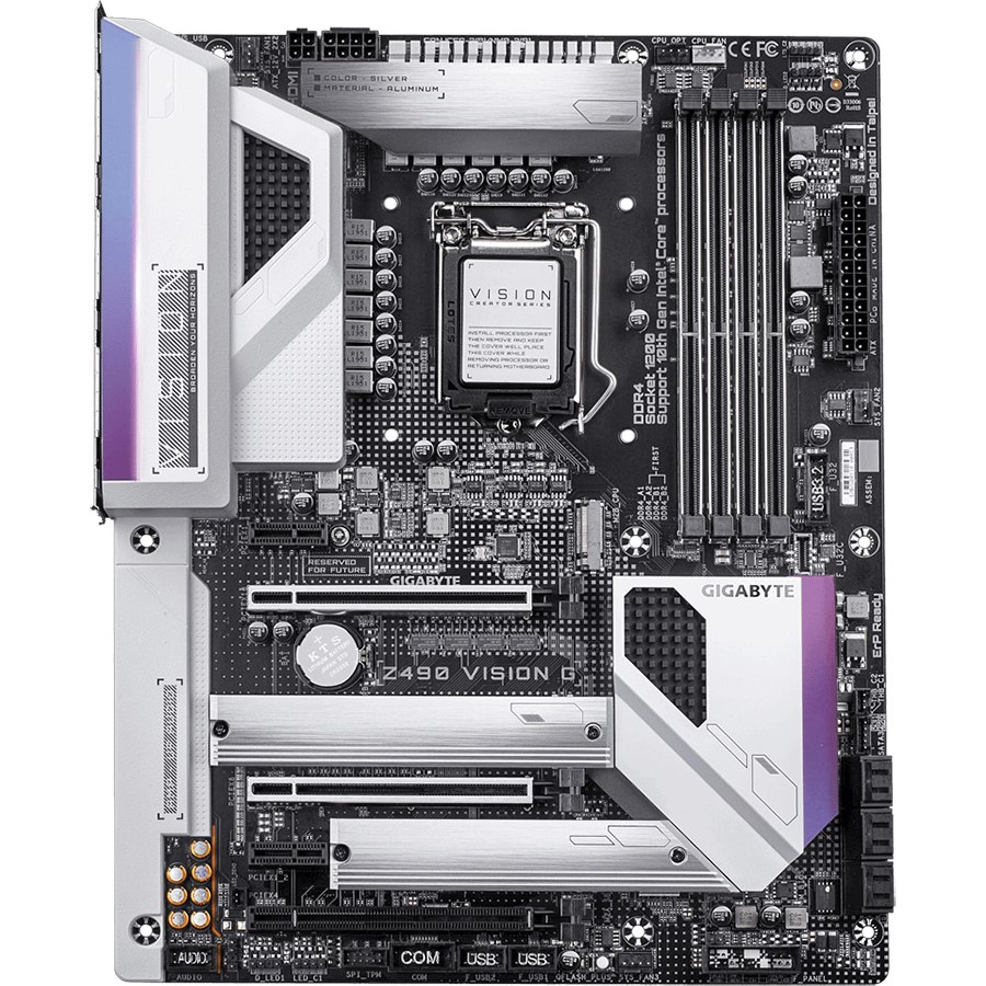 Bo mạch chủ Mainboard Gigabyte Z490 VISION G - Hàng Chính Hãng