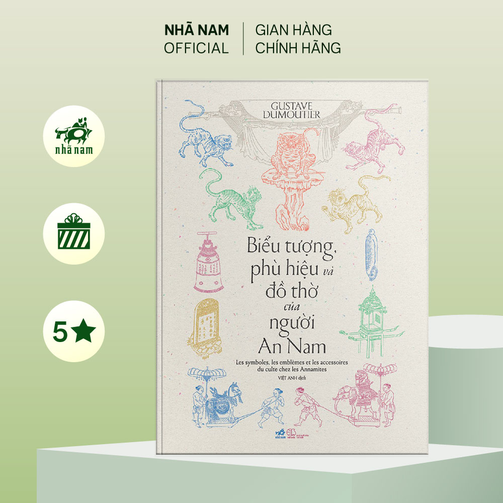 Sách - Biểu tượng phù hiệu và đồ thờ của người An Nam (Gustave Dumoutier) (Nhã Nam Official)