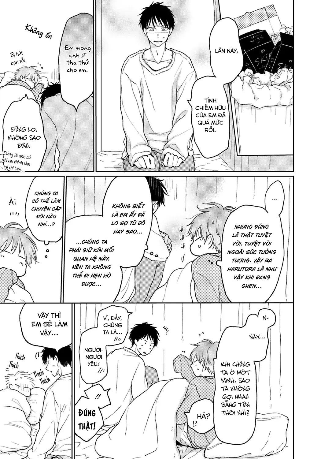 đợi chút đã, harutora-kun chapter 4.5 14