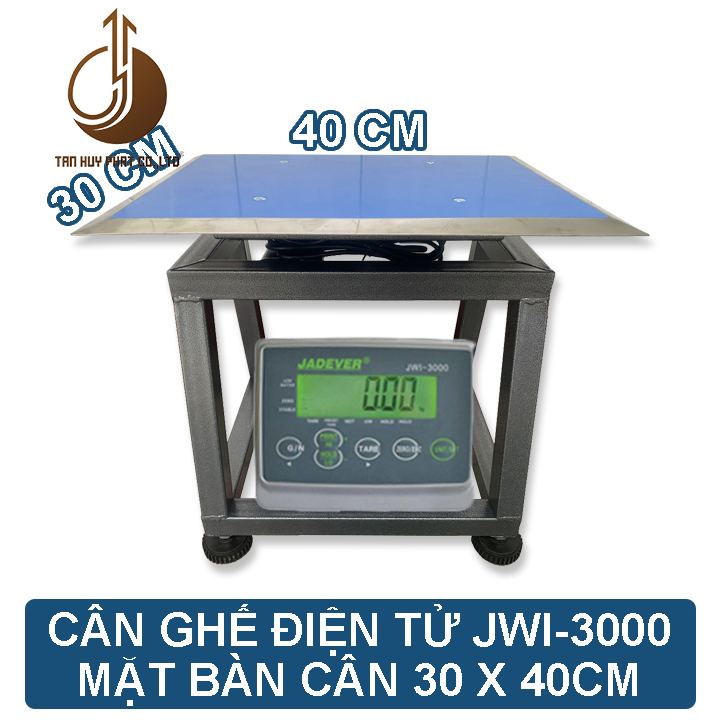Cân Ghế Điện Tử JWI-3000 - Mặt Bàn Cân 300x400MM