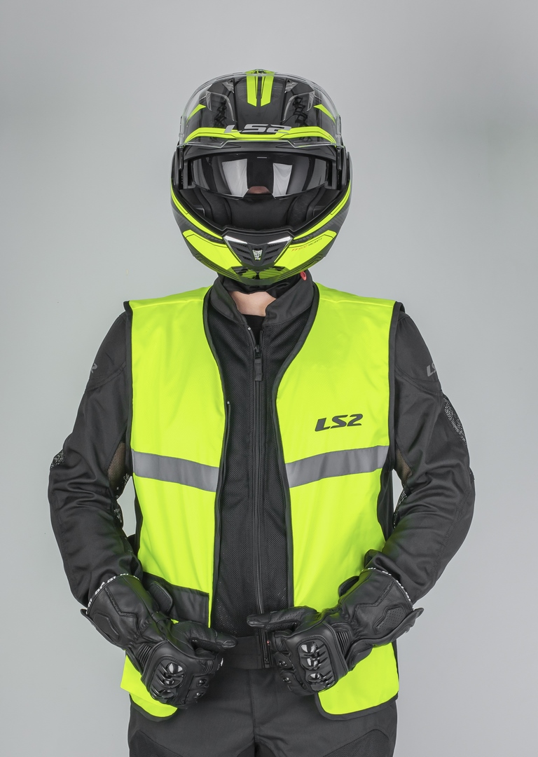 Áo Khoác Phản Quang LS2 Vest Man - SPID