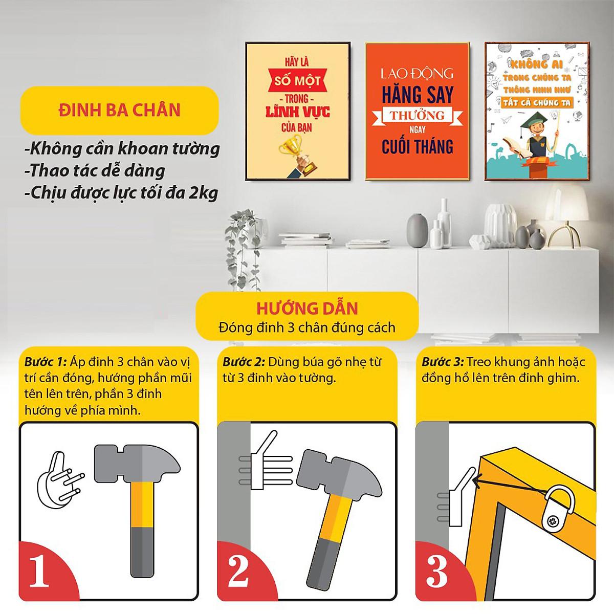 Tranh Canvas Treo Tường Hiện Đại _ Tranh Bộ 3 Chim Và Hoa Đẹp