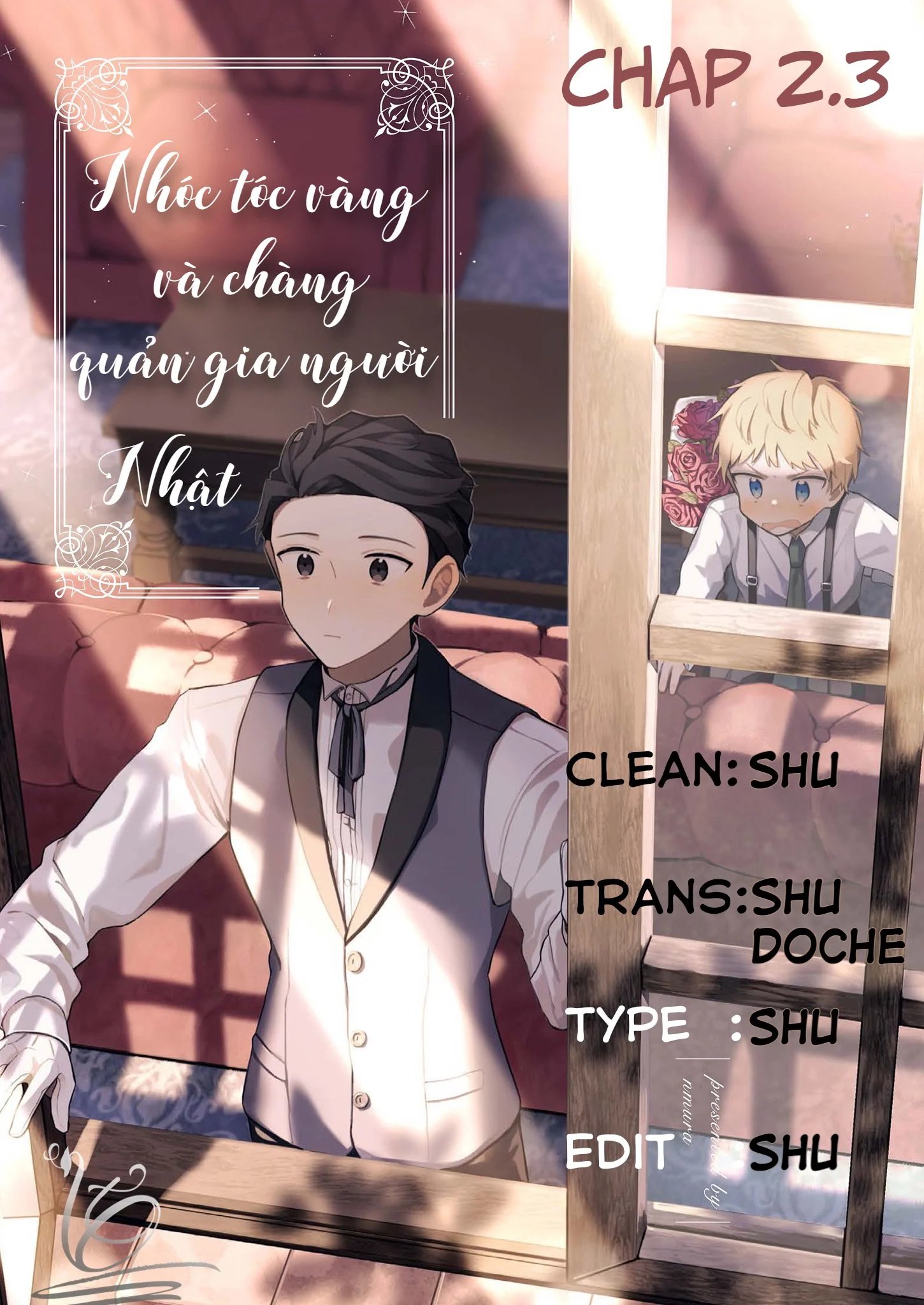 nhóc tóc vàng và chàng quản gia người nhật chapter 2.3 3