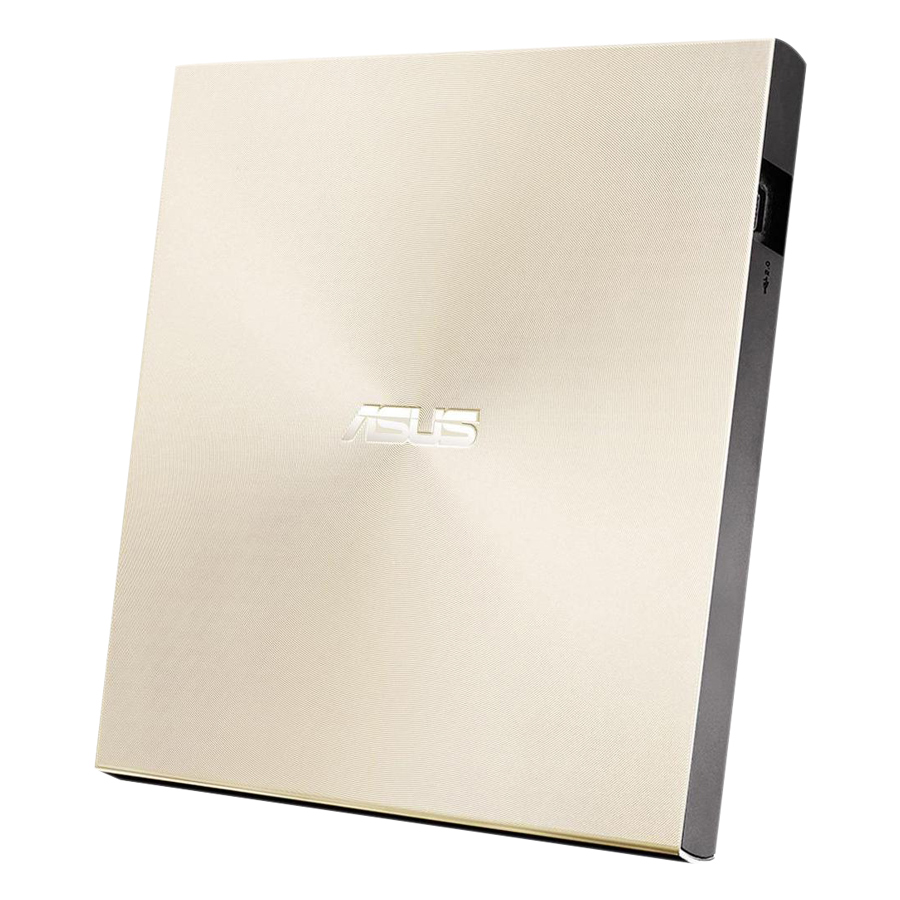 Ổ Đĩa Rời Đọc Và Ghi CD/DVD Asus 08U9M-U Ultra Slim (Gold) - Hàng Chính Hãng