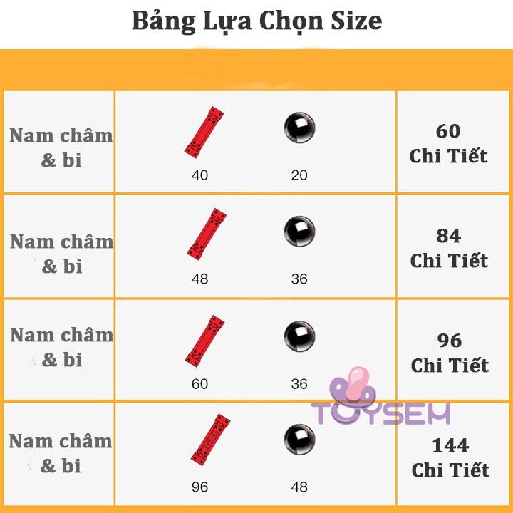 Đồ chơi trẻ em xếp hình lắp ghép nam châm sáng tạo dành cho bé từ 5 tuổi - Quà tặng sinh nhật cho bé