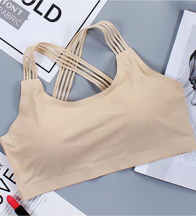 Áo Bra su nữ thông hơi dây chéo cao cấp