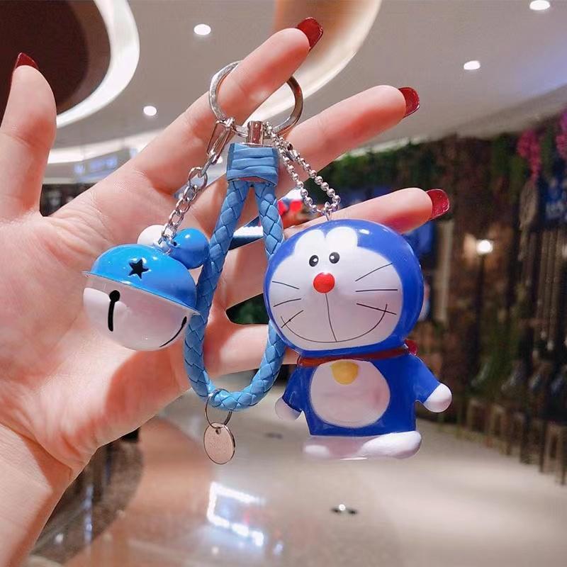 Móc Khóa Đôi HELLO KITTY_Móc Khóa DOREMON_Phụ Kiện Đeo Túi Xách Cao Cấp Hot Trend