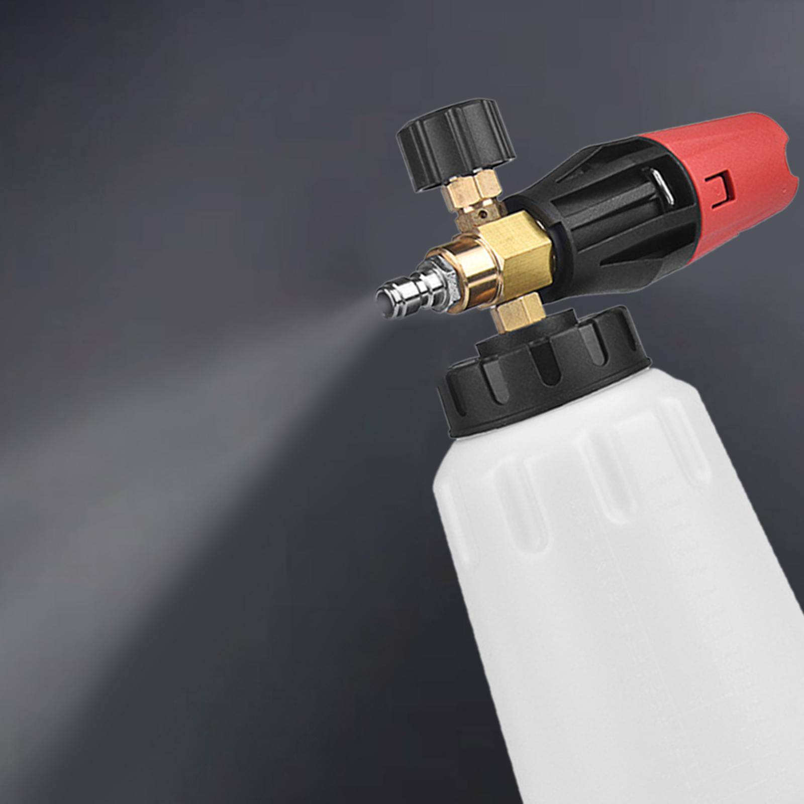 Foaming Sprayer 1/4" Quick connect Washer Bottle for Car Window Washing