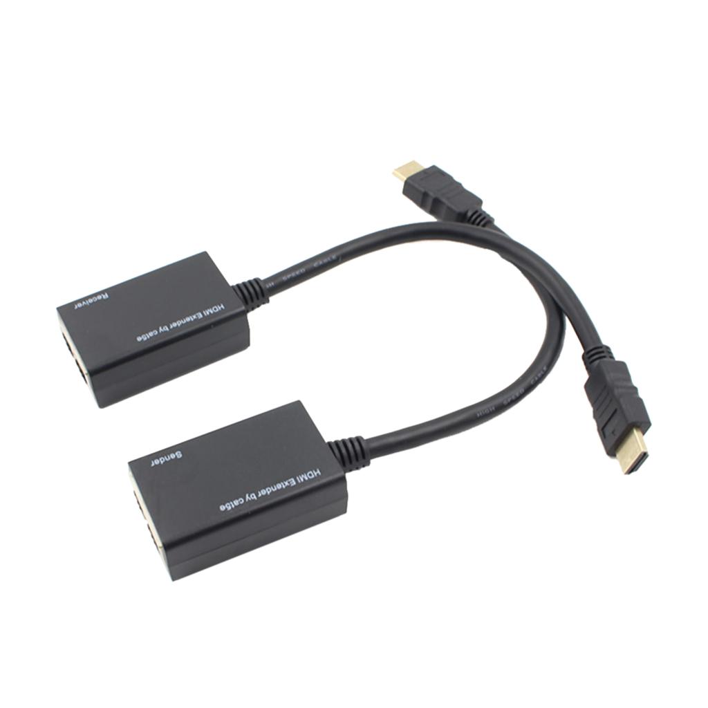Over RJ45 LAN Ethernet Extender Adapter Cable Cord