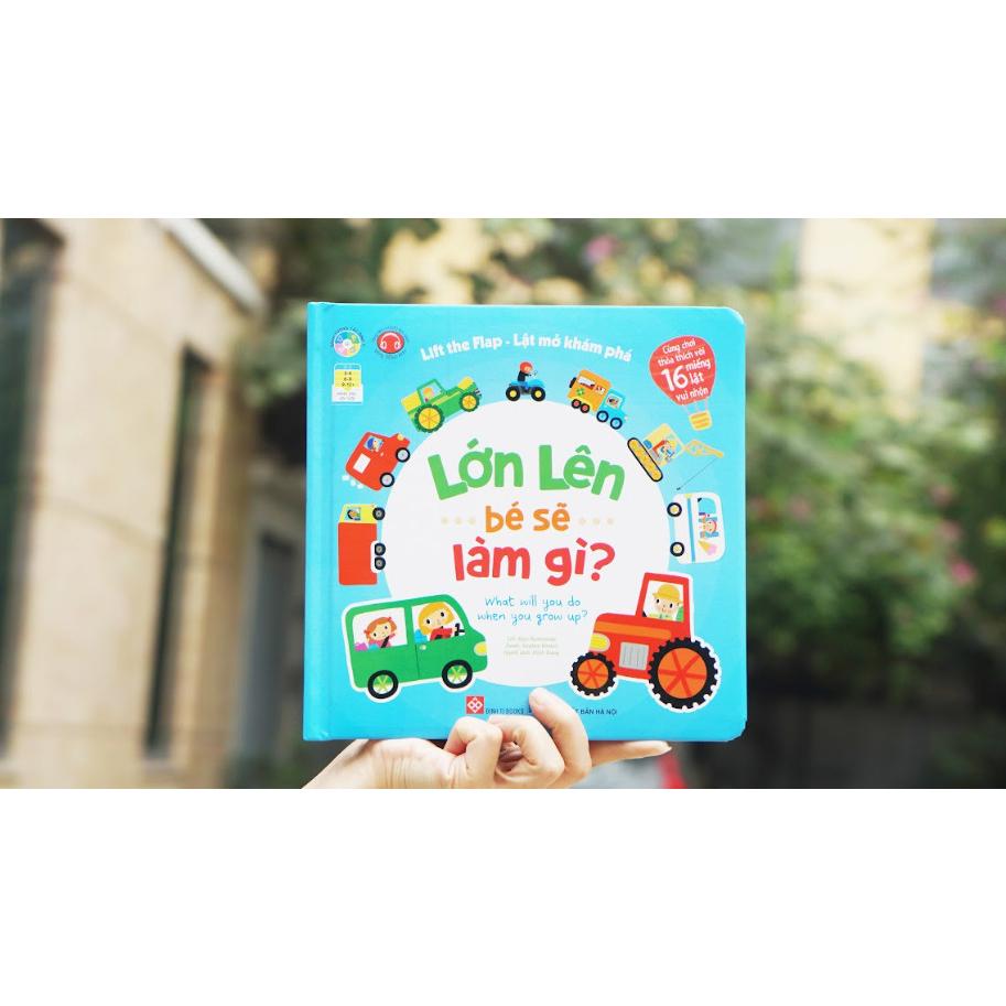 Lift The Flap - Lật Mở Khám Phá - Lớn Lên Bé Sẽ Làm Gì? - What Will You Do When You Grow Up?