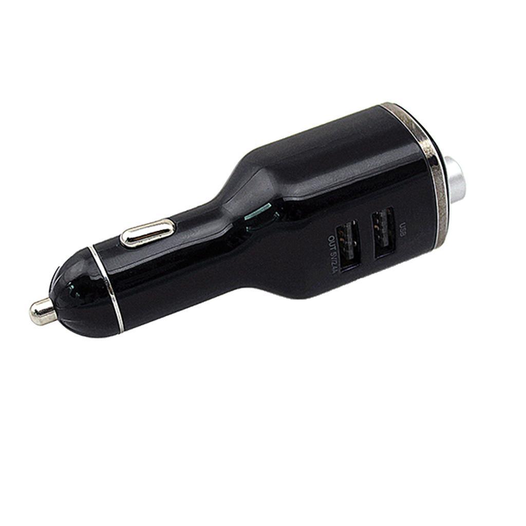 3.1A Dual USB Car Charger Monitor Display for 5 6 7 8 Galaxy