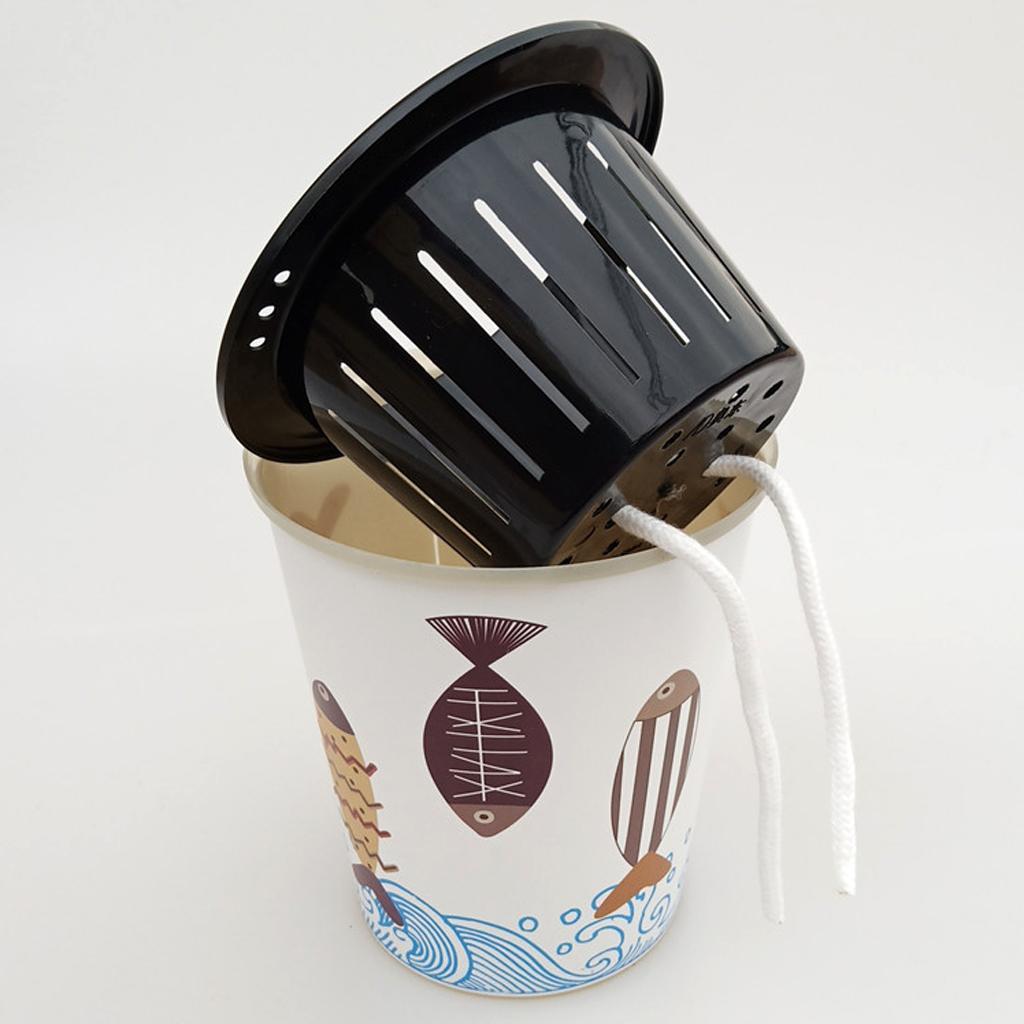 Self Watering Planter Pot Cup-shaped Fish