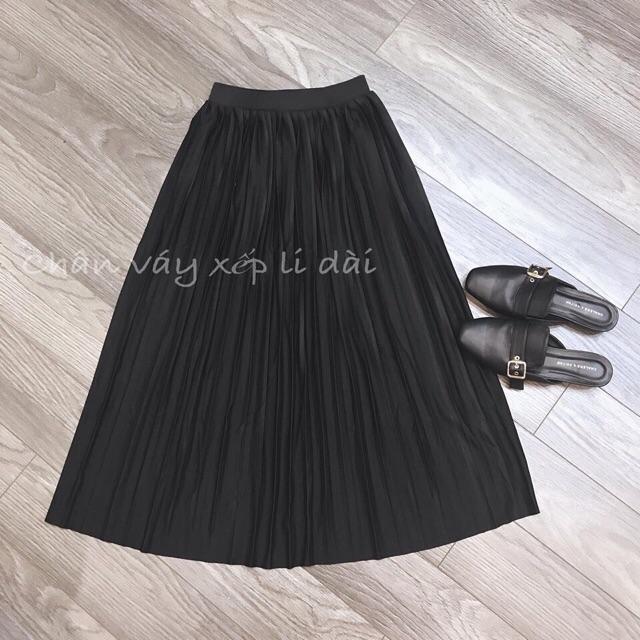 CHÂN VÁY XẾP LI