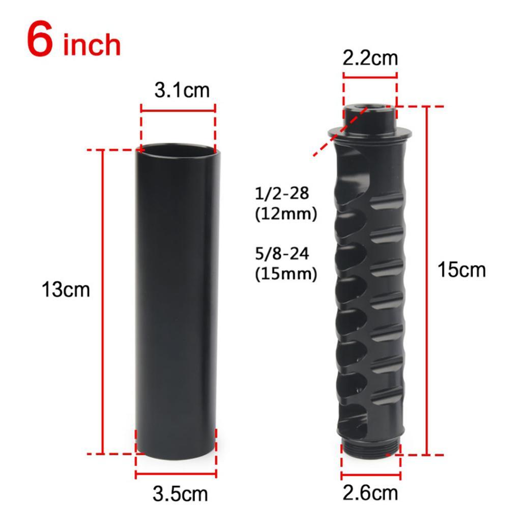 2 Set 1 / 2-28 Fuel Filter Kit, Auto Aluminum Fuel Filter For 4003 WIX 24003, Black