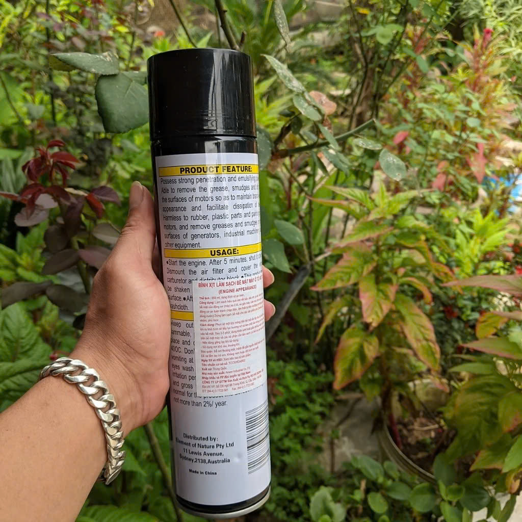 Bình Xịt Rửa Máy Ô Tô AIBO Hiệu Năng Vượt Trội: Vệ Sinh Han Gỉ, Dầu Nhớt, Làm Mới Lóc Máy – Phụ Kiện Chăm Sóc Xe Hơi Mẫu Mới