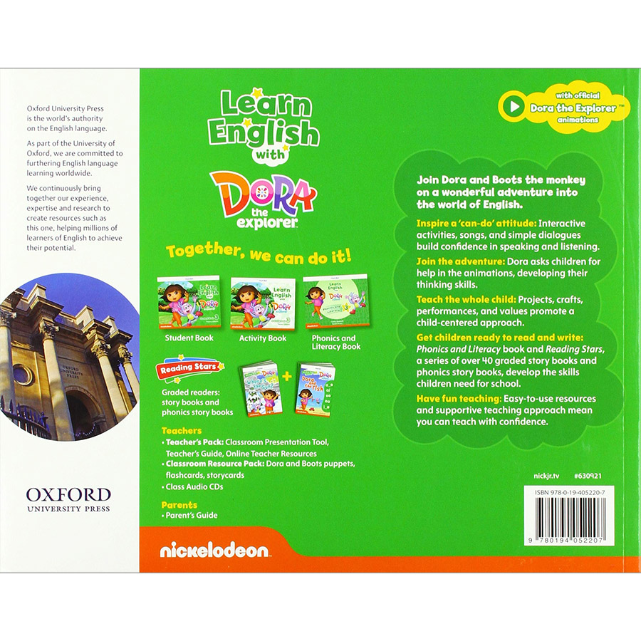 Learn English with Dora the Explorer 3 Student's Book