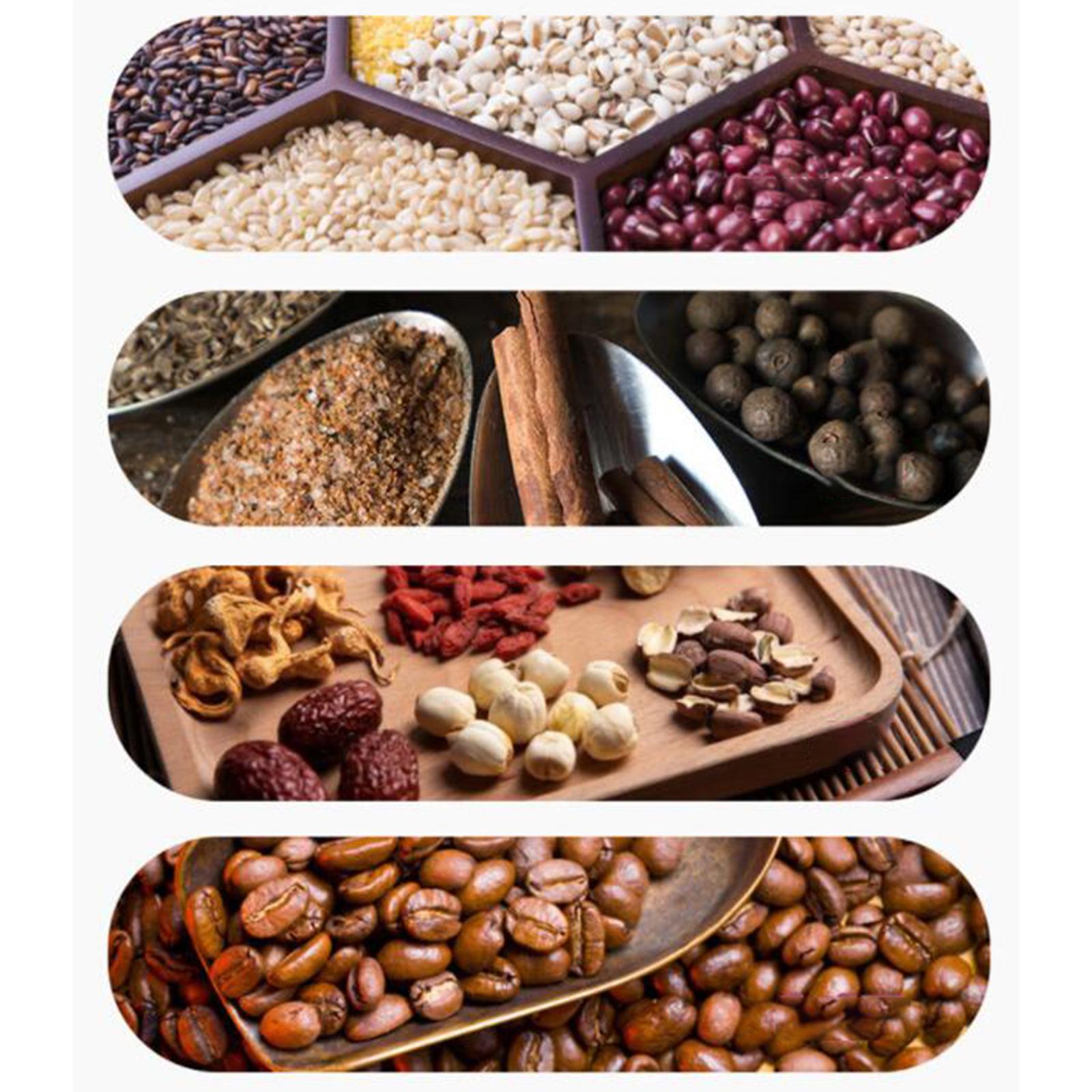Electric Coffee Bean Grinder Grain Beans Mill Espresso Grinder with Brush