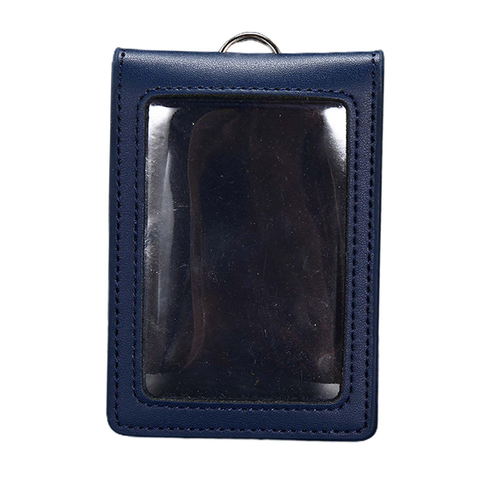 Badge Holder Men Card Sleeve for Office Cards Driver’S Licenses