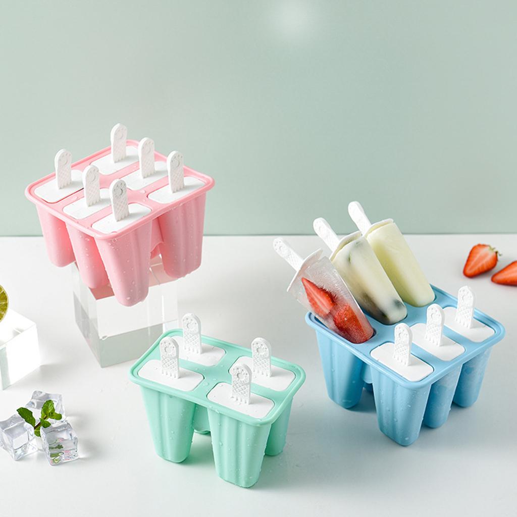 Silicone Ice Pop Maker Mold Popsicle Ice Cream Frozen Molds