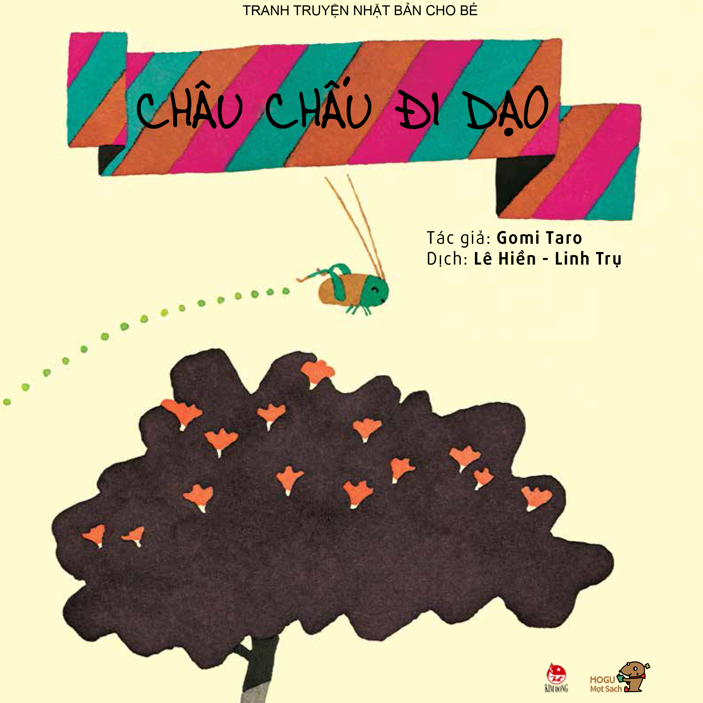 Truyện Ehon bé 3-4-5 tuổi - Châu Chấu Đi Dạo