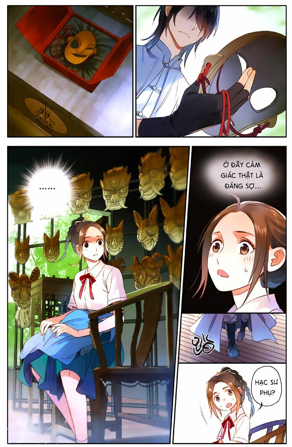 lệnh cấm nghị tộc 2 ẩn diện trấn chapter 7 9