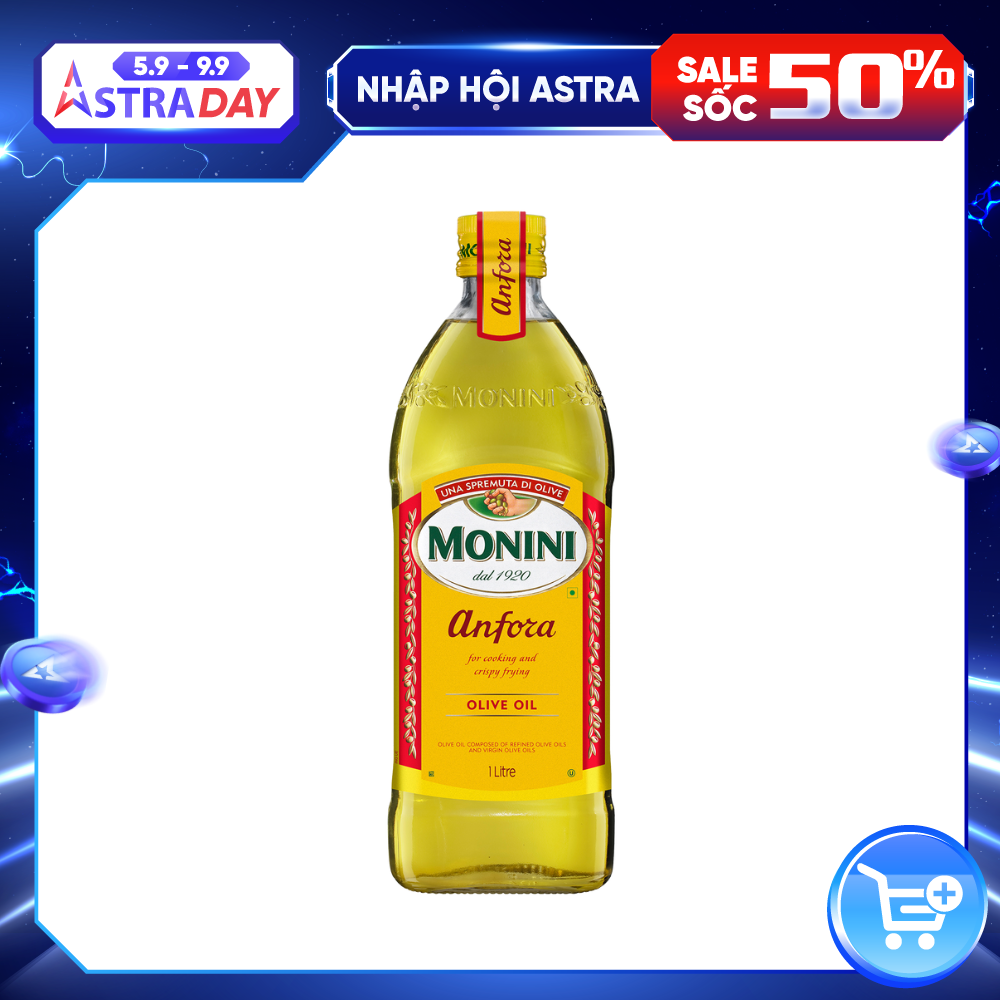 Dầu Oliu Monini Anfora 1L (Italy)