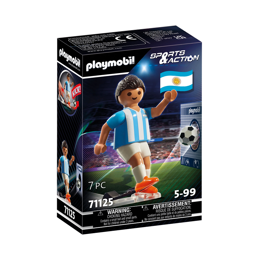 Đồ chơi mô hình Playmobil - Nhân vật Cầu thủ đội tuyển Argentina