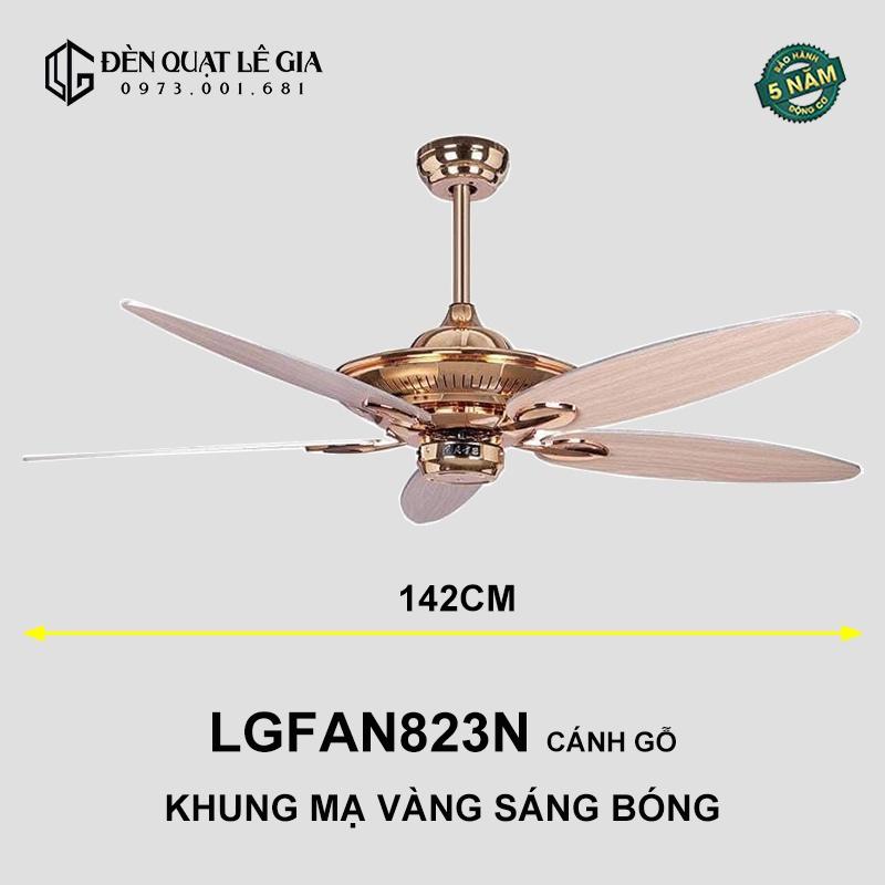 Quạt Trần Tân Cổ Điển LGFAN823L | Quạt Trần Đèn