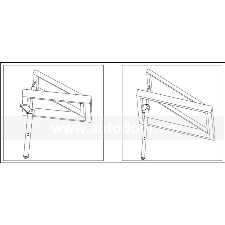 Motor đóng mở cửa sổ tuyến tính LD-300 - Glaze ( chưa bao gồm công tắc ) - Hàng chính hãng