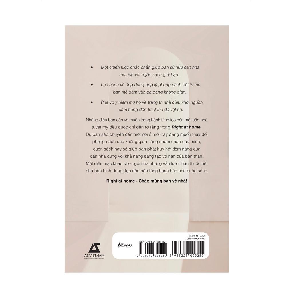 Sách Right At Home - Bản Quyền