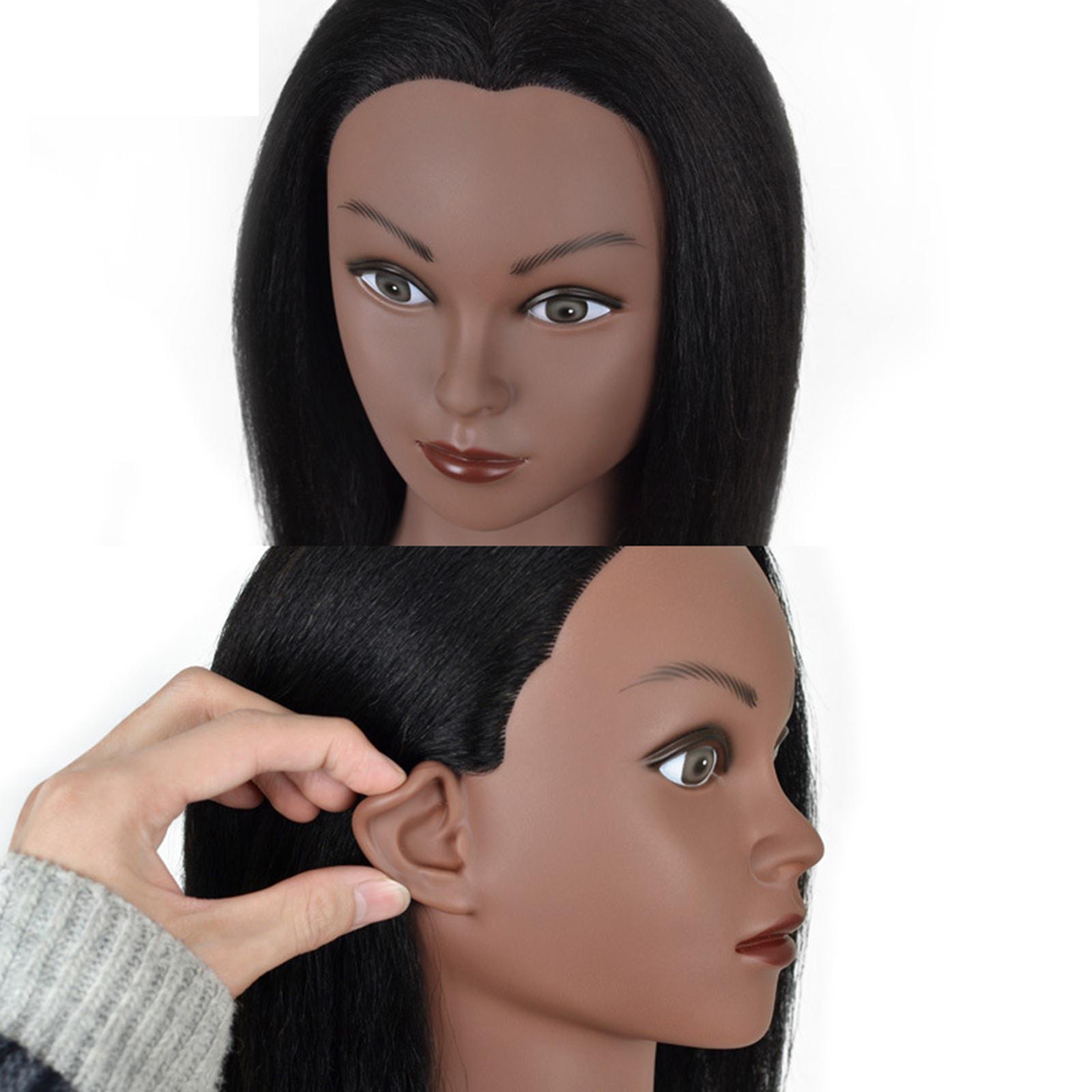 Hair Styling Practice Doll Head Training Mannequin Clamp