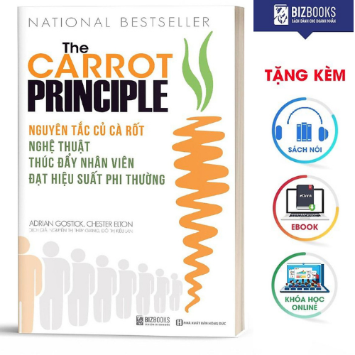 BIZBOOKS – Sách Nguyên Tắc Củ Cà Rốt - Nghệ Thuật Thúc Đẩy Nhân Viên Đạt Hiệu Suất Phi Thường - MinhAnBooks