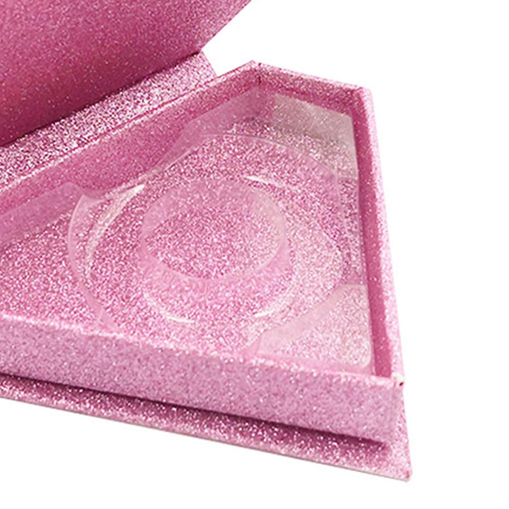 Diamond Shape False Eyelashes Storage Case Box Eyelash Holder Organizer