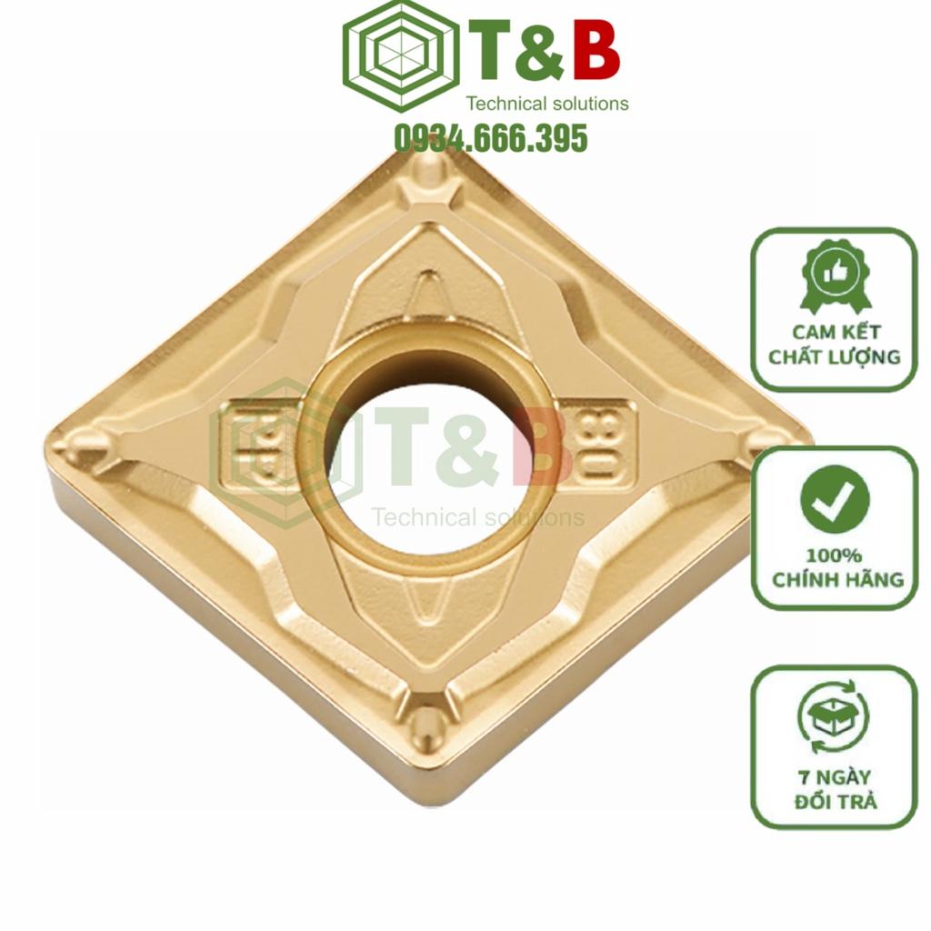 Mảnh dao tiện ngoài phủ CVD Hãng Kyocera Model CNMG120408 CA515